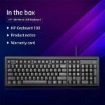 HP 100 Wired USB Keyboard with Full Range - Image 5