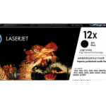 HP 12X High Yield Black Original LaserJet Toner Cartridge, Q2612X