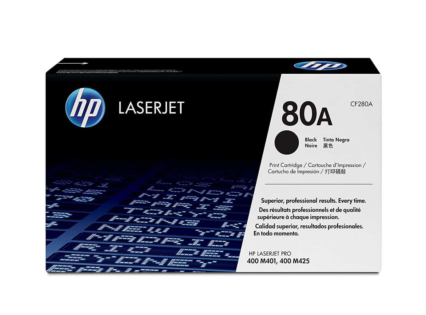 HP-280A-Black-datamation.jpg HP 80A Black Original LaserJet Toner Cartridge, CF280A - Image 1