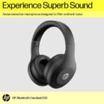 HP 500 Bluetooth Wireless Over Ear Headphone - Image 4