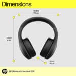 HP 500 Bluetooth Wireless Over Ear Headphone - Image 5