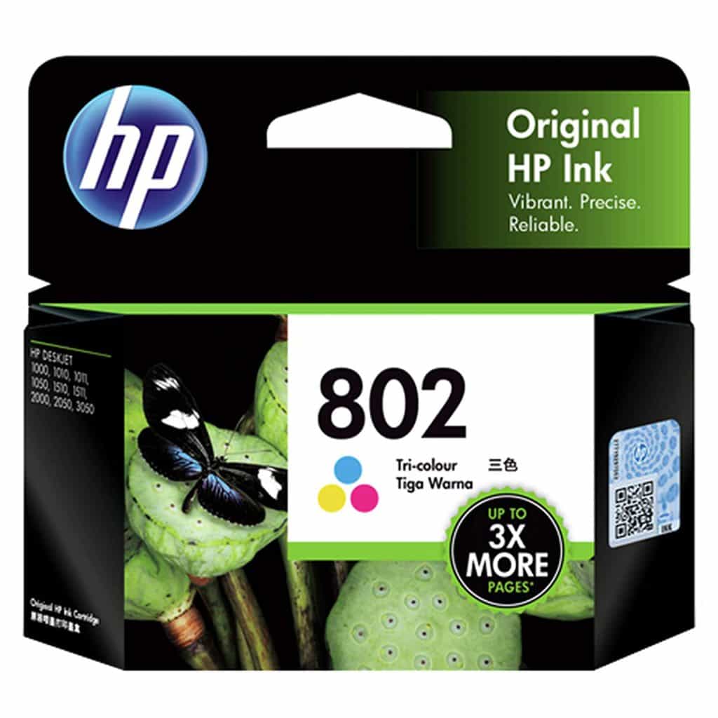 HP-802-Ink-Cartridge-Tri-color-datamation1.jpg HP 802 Tri-color Original Ink Cartridge CH564ZZ - Image 1