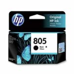 HP 805 Original Ink Cartridge (120 Page Yield, 3YM73AA, Black)
