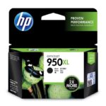 HP 950XL High Yield Black Original Ink Cartridge CN045AA