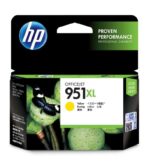 HP 951XL Inkjet Cartridge (CN048AA, Yellow)