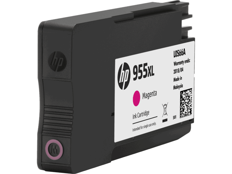 HP-955-XL-Magenta-datamation3.png HP 955XL L0S66AA High Yield Magenta Original Ink Cartridge - Image 3