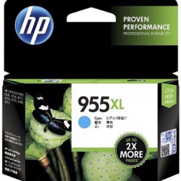 HP 955XL L0S63AA High Yield Cyan Original Ink Cartridge