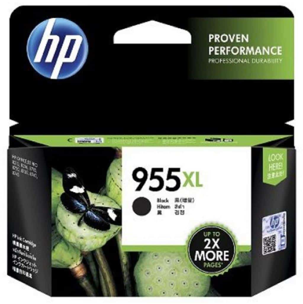 HP-955xl-Black-datamation1.jpg HP 955XL High Yield Black Original Ink Cartridge - Image 1