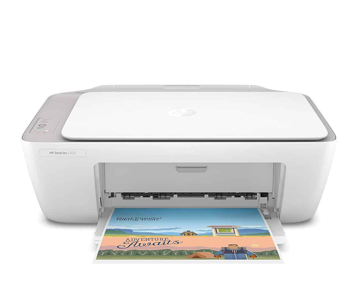 HP-Deskjet-2332-datamation1.jpg HP Deskjet 2332 Colour Printer, Scanner and Copier for Home/Small Office, Compact Size, Reliable, and Affordable Printing, Easy Set-up Through HP Smart App on Your PC Connected Through USB - Image 1