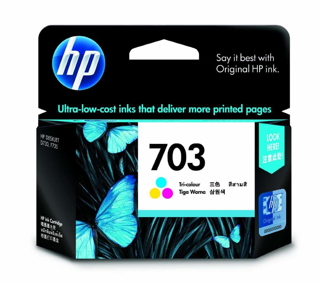 HP-Deskjet-703-Ink-Cartridge-Tri-Colordatamation2.jpg HP Deskjet 703 Ink Cartridge CD888AA – Tri Color - Image 2