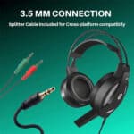 HP H100 Wired Gaming Headphone With Microphone For PC - Image 5