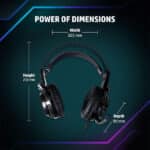 HP H200Gs Wired Gaming Over Ear Headphones - Image 2