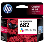 HP Ink Advantage 682 Tri-color Original Cartridge (4 ml, 3YM76AA, Multicolor)