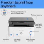HP Laser 136w B&W Printer with Wi-Fi Direct: Print, Copy, Scan, Perfect for Offices, Compact, Affordable, Multifunction - Image 4