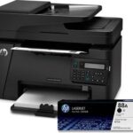 HP LaserJet Pro MFP M128fn Multi-function Monochrome Laser Printer  (Black, Toner Cartridge)
