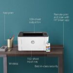 HP Laserjet 108w Single Function Monochrome Laser Wi-Fi Printer for Home/Office, Compact Design, Printing - Image 4