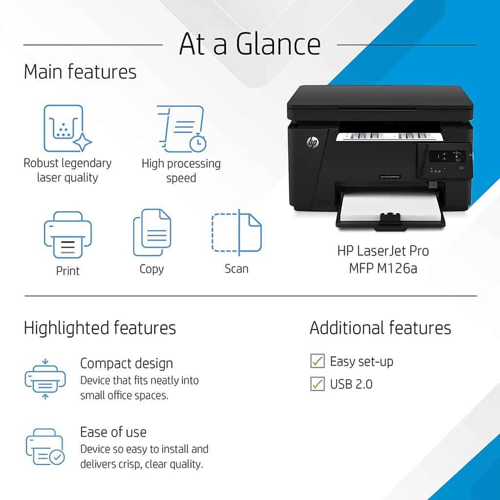 HP-Laserjet-126adatamation5.jpg HP Laserjet M126a B&W Printer for Office: 3-in-1 Print, Copy, Scan, Compact, Durable - Image 6