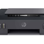 HP Smart Tank 500 Colour Printer, Scanner and Copier for Home/Office, High Capacity Tank (6000 Black and 8000 Colour) with Automatic Ink Sensor