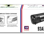 AB Cartridge 93A / CZ192A Toner Cartridge for HP M435, M435NW, M701, M706, M706N (Black)