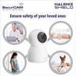 Halonix SecurCAM 360° 3MP 3K Pro Smart Home Security Camera - Image 2