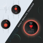 Hammer Active Round Shaped Bluetooth Calling Smartwatch - Image 3