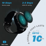 Hammer Active Round Shaped Bluetooth Calling Smartwatch - Image 4