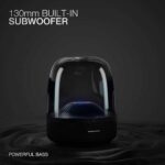 Harman Kardon Aura Studio 3 Bluetooth Speaker with 360 Degree Sound and Ambient Light Effects - Image 2