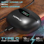 Hoppup AirDoze D50 Earbuds with Upto 50H Playtime - Image 3