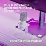 HyperX SoloCast 24 Bit Upgrate USB Condenser Gaming Microphone - Image 3