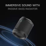 Dyanora Flash 1 10W (2 * 5W) Bluetooth Speaker Ultra Clear Audio & Passive bass Radiator, RGB Lights, Bluetooth V5.0, Upto 7 hrs of Play time, IPX5 Water Resistance, TWS(Black) - Image 4