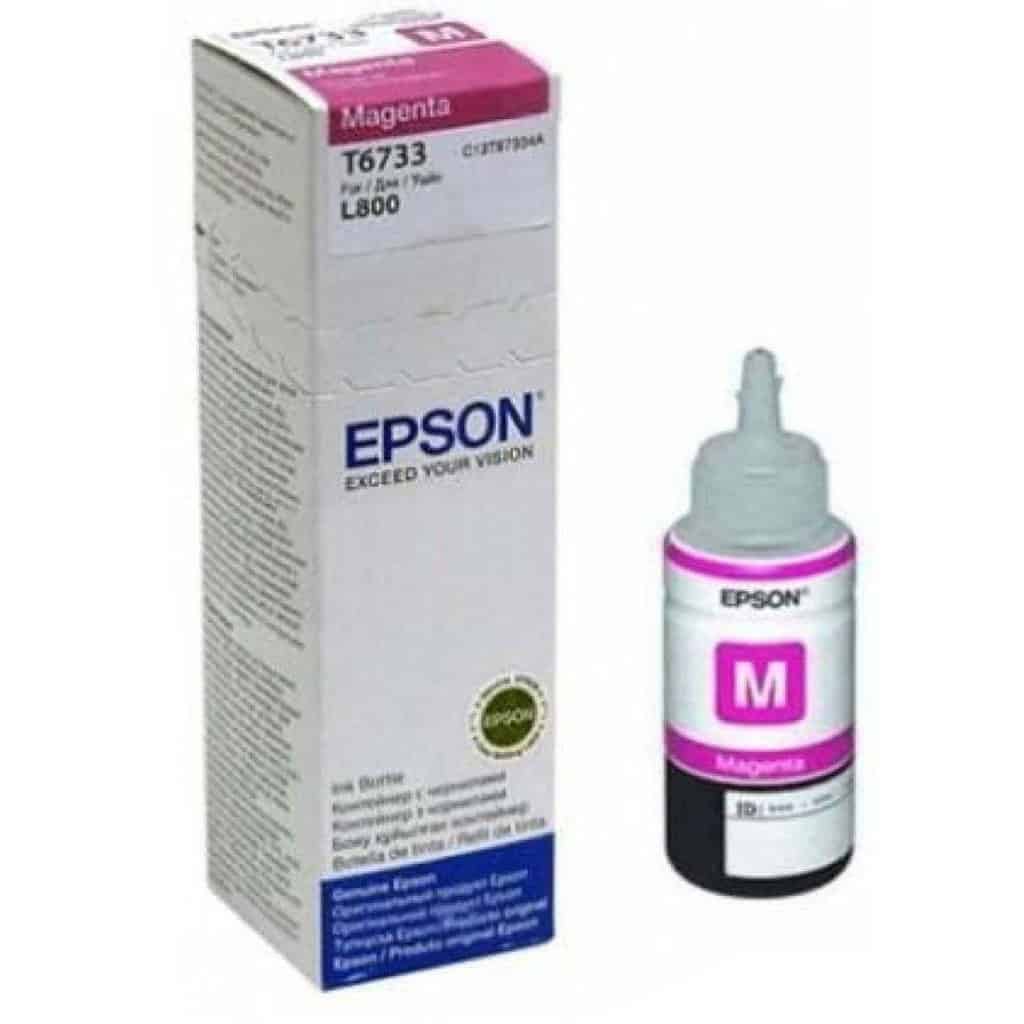 Ink-Epson-T-6733-Mdatamation1.jpg Epson T6733 Ink Bottle (Magenta) - Image 1