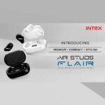 Intex Air Studs Flair True Wireless Earbuds (Black) - Image 4