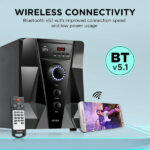 Intex Crystal FMUB 2.1 CH 45W Multimedia Speakers - Image 4