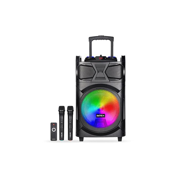 Intex T-350 TUFB (Dual) 60W v5.1 Trolley Speaker