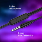 Itel K9 Wired Earphone with in-line Mic - Image 5