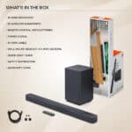 JBL Bar 2.1 Deep Bass (MK2) Soundbar with 6.5” Down-Firing Wireless Subwoofer - Image 3