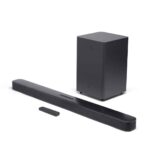 JBL Bar 2.1 by Harman Deep Bass Soundbar with Wireless Subwoofer, Dolby Digital & JBL Surround Sound Modes 300 Watts