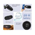 JBL Charge 5 Wi-Fi Wireless Portable Bluetooth Speaker - Image 4