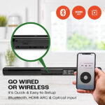 JBL Cinema SB241 2.1 Channel Dolby Digital Soundbar with Wired Subwoofer Home Theatre - Image 6