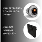 JBL Studio 6 66LCR Dual 6.5″ (165mm) 2-way In-Wall Loudspeaker (Each) - Image 4