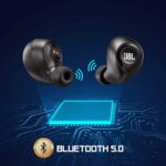 JBL T100TWS by Harman True Wireless in-Ear Headphones with 17 Hours Playtime, Stereo Calls & Bluetooth 5.0 (Black) - Image 6