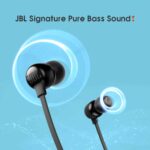 JBL Tune 115BT by Harman in-Ear Wireless Headphones with Deep Bass, 8-Hour Battery Life and Quick Charging (Black) - Image 2