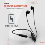 JBL Tune 215BT, 16 Hrs Playtime with Quick Charge, in Ear Bluetooth Wireless Earphones with Mic, 12.5mm Premium Earbuds with Pure Bass, BT 5.0, Dual Pairing, Type C & Voice Assistant Support (Black) - Image 3