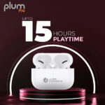 JUST CORSECA Plum Pro Wireless Powerbuds - Image 2