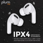 JUST CORSECA Plum Pro Wireless Powerbuds - Image 3
