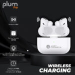 JUST CORSECA Plum Pro Wireless Powerbuds - Image 5