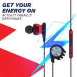 JUST CORSECA Scarlet Bassplus in-Ear Sporty Earphone - Image 5