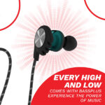 JUST CORSECA Scarlet Bassplus in-Ear Sporty Earphone - Image 3