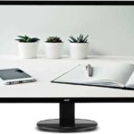 ACER 19.5-inch (49.53 cm) LED Backlit Computer Monitor with VGA Ports – K202HQL (Black)