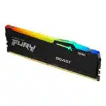 Kingston Fury Beast RGB EXPO 16GB (16GBx1) DDR5 5200MHz Desktop RAM Black - Image 2